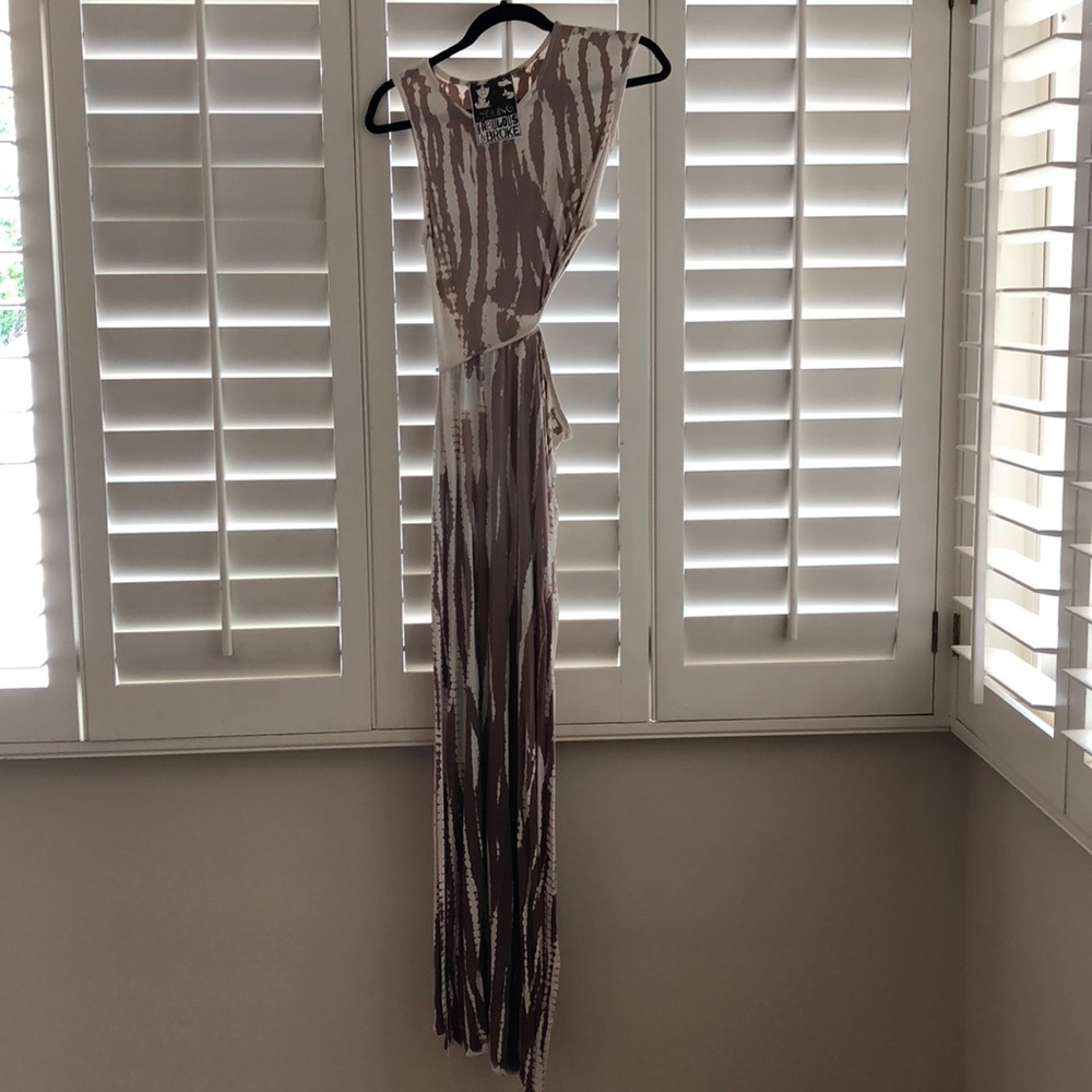 Tie Dye Maxi Cut Out - by Young Fabulous & Broke
